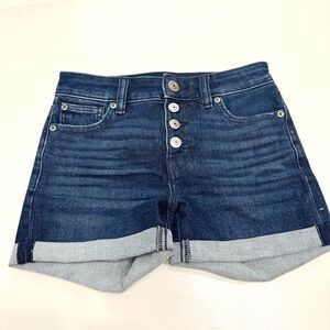 American eagle blue denim shorts Jean midi size 0